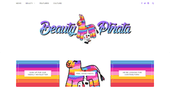 Desktop Screenshot of beautypinata.com