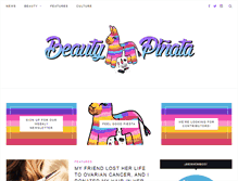 Tablet Screenshot of beautypinata.com